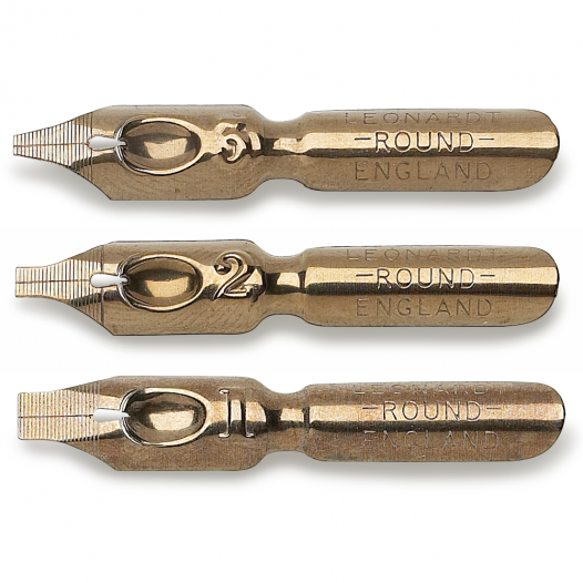 Round Hand 1 Dip Nibs (3pc)