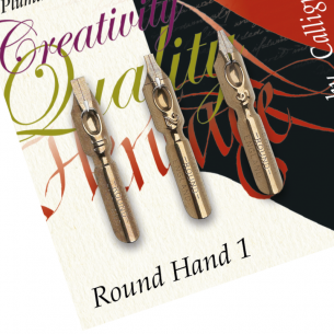 Round Hand 1 Dip Nibs (3pc)