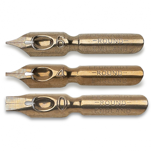 Round Hand 3 Dip Nibs (3pc)