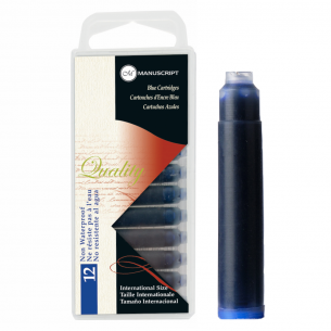 Blue Fountain Pen Ink Cartridges