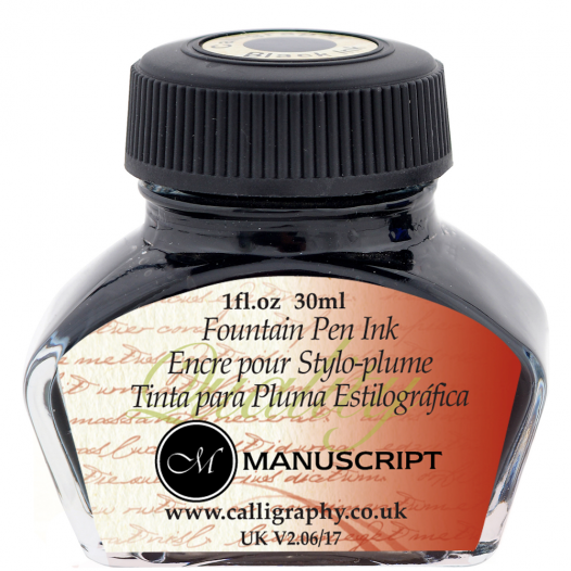 Black Fountain Pen Ink (30ml)