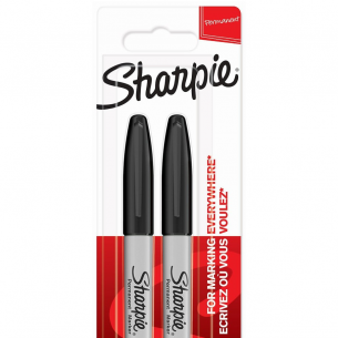 Fine Black Marker Pack (2pc)