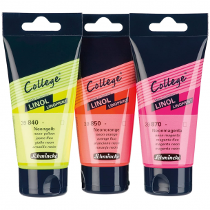 COLLEGE Linol Neon Inks (75ml) COLLEGE Linol Neon Inks (75ml)