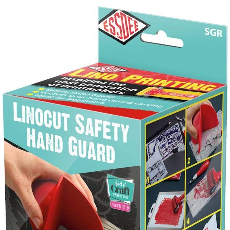 Linocut Safety Hand Guard