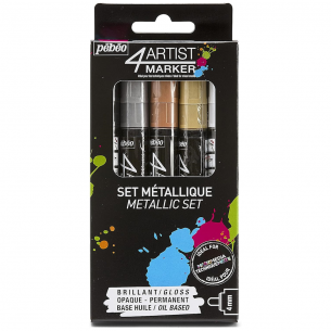 4Artist Marker Metallic Set (5pc)