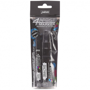 4Artist Marker Black Pack (2pc)