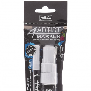 4Artist Marker White Duo (2pc) 4Artist Marker White Duo (2pc)