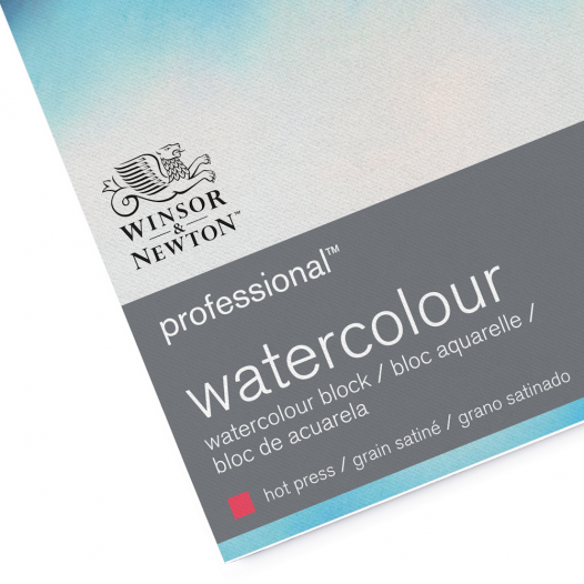 Professional Watercolour Hot Press Block