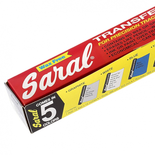 Saral Wax Free Transfer Roll - Graphite