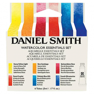 Extra-Fine Watercolour Essentials Set (6 x 5ml) Extra-Fine Watercolour Essentials Set (6 x 5ml)