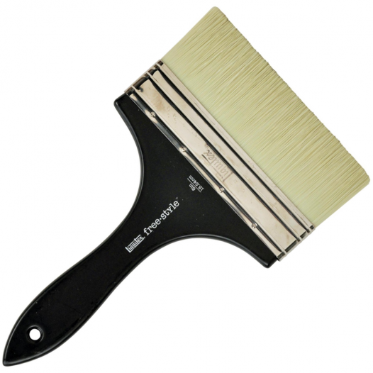 Freestyle Professional Short-Handled Broad Flat Brush