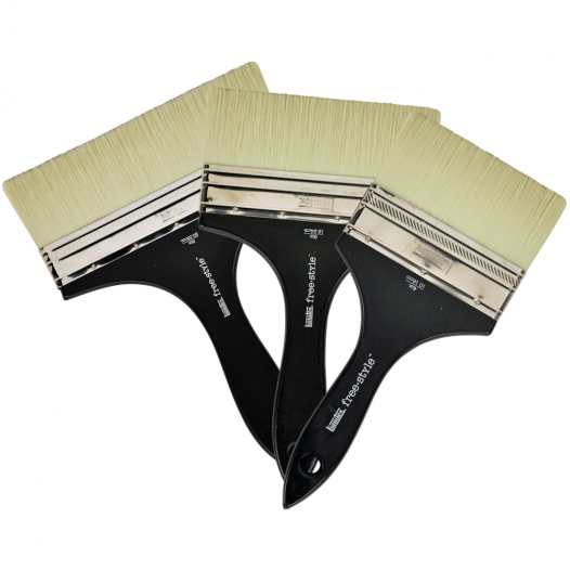 Freestyle Pro Short-Handled Broad Flat Brush Freestyle Pro Short-Handled Broad Flat Brush