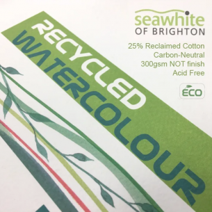 Recycled Watercolour Paper A4+ Pack (50pc) Recycled Watercolour Paper A4+ Pack (50pc)