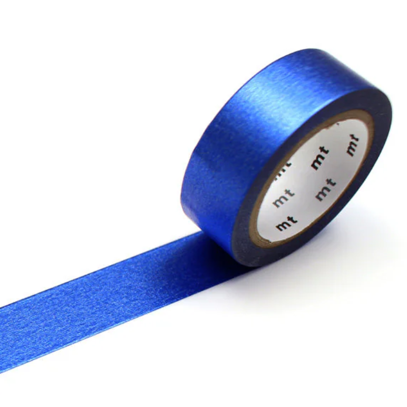 Washi Masking Tape - High Brightness Blue