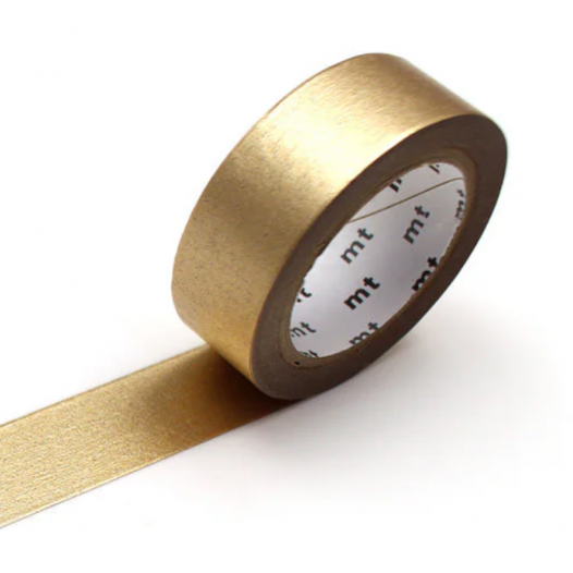 Washi Masking Tape - High Brightness Champagne Gold
