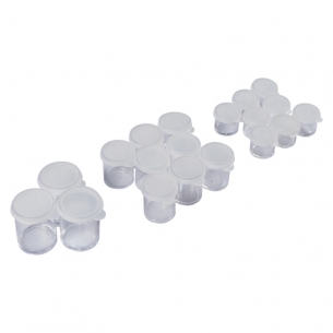 Plastic Storage Cup Pack 6558 (19pc) Plastic Storage Cup Pack 6558 (19pc)
