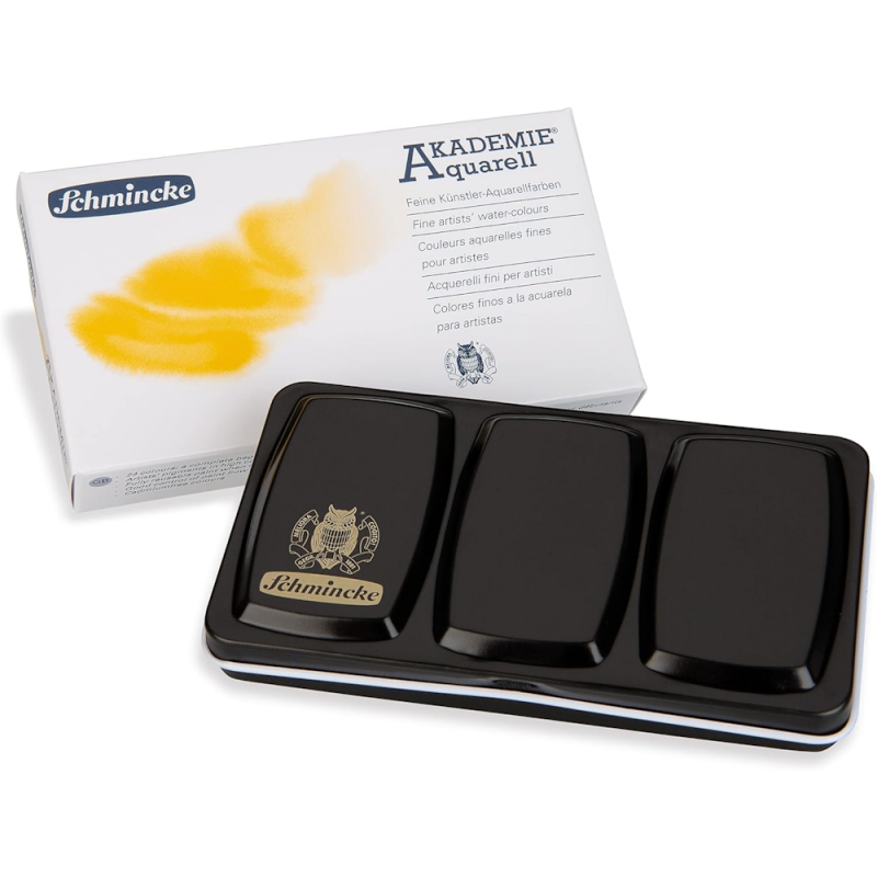 Akademie Watercolour Compact Tin (12pc)
