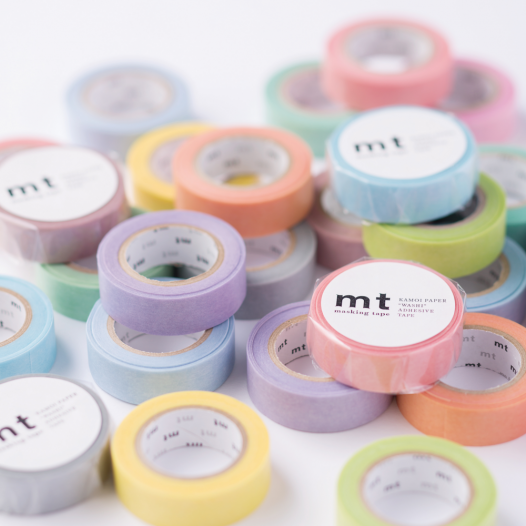 Washi Masking Tape Matte White Slim Set (3pc) Washi Masking Tape Matte White Slim Set (3pc)