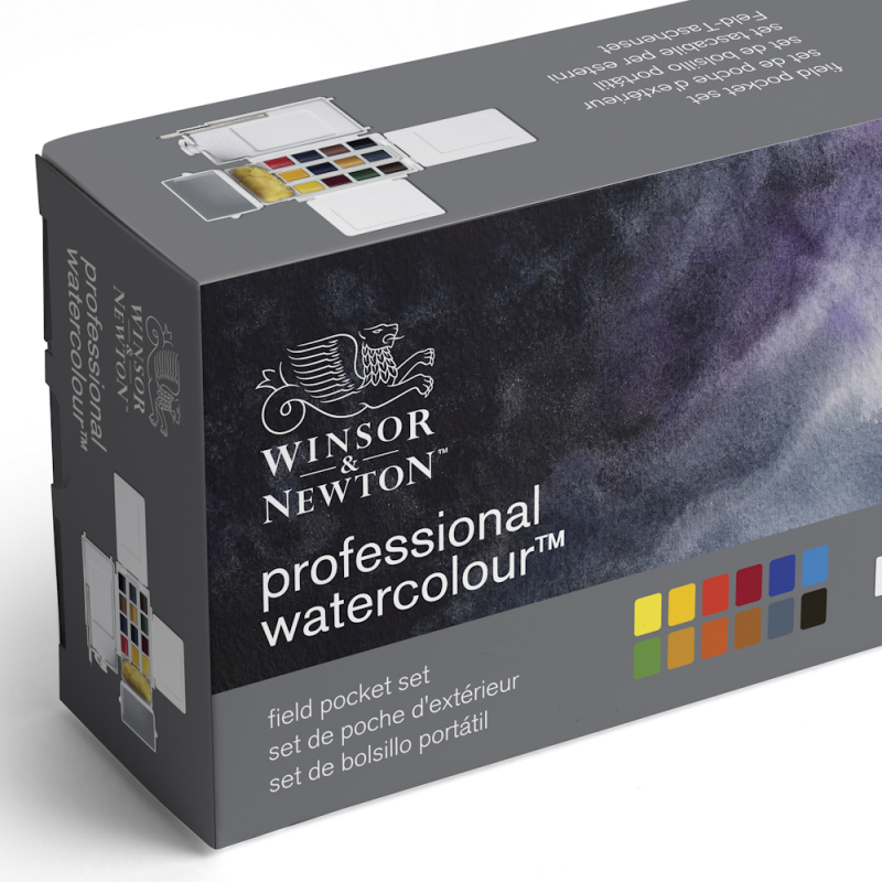 Professional Watercolour Field Pocket Set (14pc)