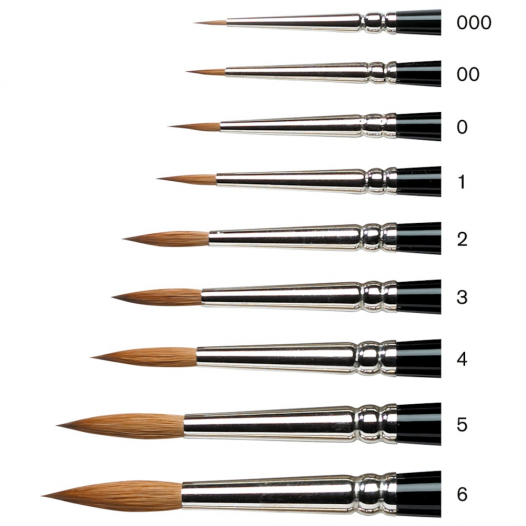 Series 7 Kolinsky Sable Mini Brushes