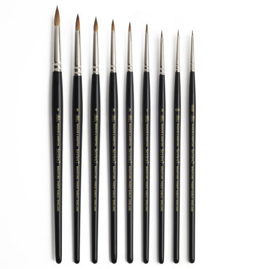 Series 7 Kolinsky Sable Mini Brushes