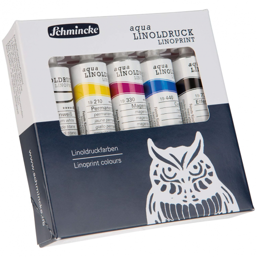 Aqua Linoprint Ink Set (5 x 20ml) Aqua Linoprint Ink Set (5 x 20ml)