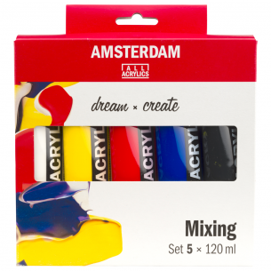 Amsterdam Standard Acrylic Mixing Set (5 x 120ml) Amsterdam Standard Acrylic Mixing Set (5 x 120ml)