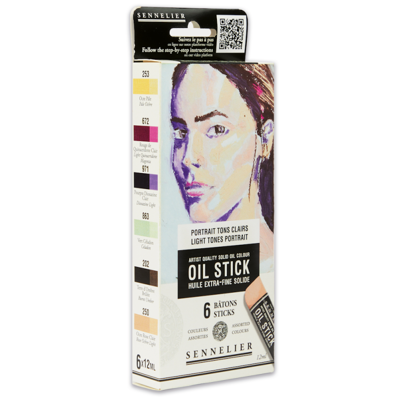 Artists' Mini Oil Stick Light Portrait Set (6pc)