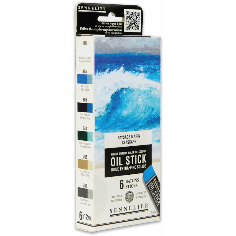 Artists' Mini Oil Stick Seascape Set (6pc)
