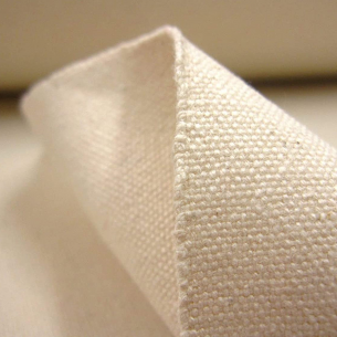 Premium Cotton 10oz/330gsm Unprimed Canvas Roll (1.2 x 10m)