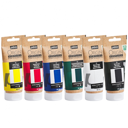 Origin Acrylics Primary Set (6pc) Origin Acrylics Primary Set (6pc)