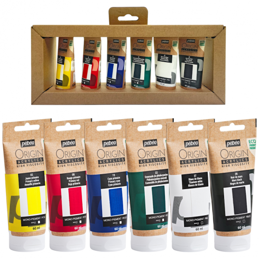 Origin Acrylics Primary Set (6pc) Origin Acrylics Primary Set (6pc)