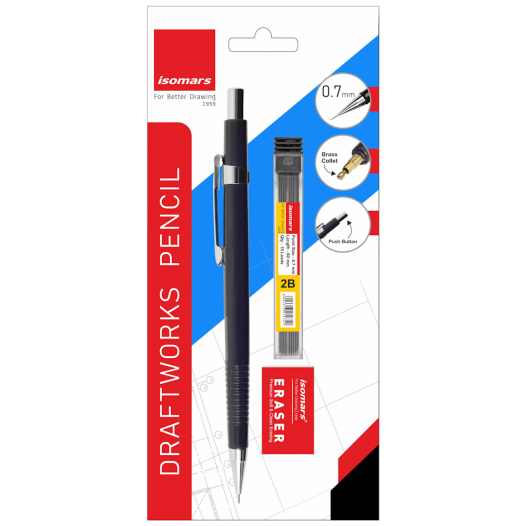 0.7mm Draftworks Mechanical Pencil Set