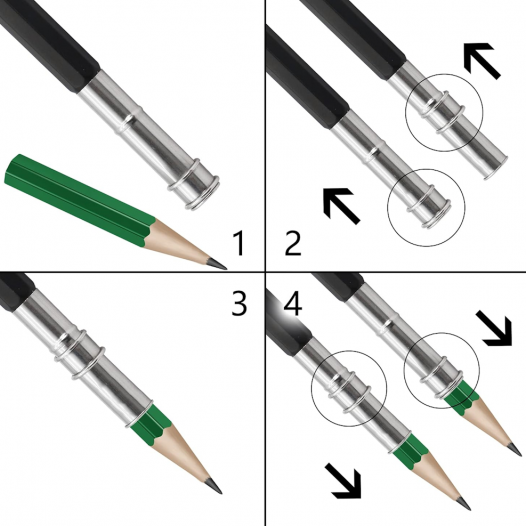 Dual-Ended Pencil Extender Dual-Ended Pencil Extender