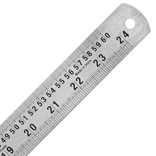 24" Stainless Steel Ruler