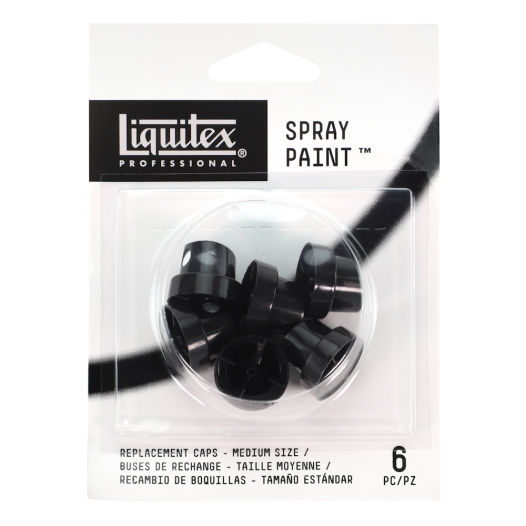 Professional Spray Paint Standard Caps (6pc) Professional Spray Paint Standard Caps (6pc)