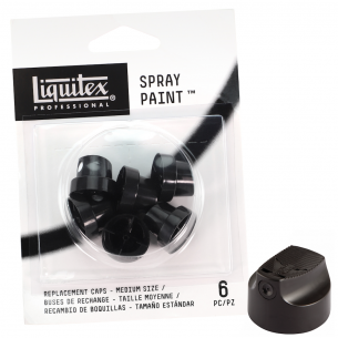 Pro Acrylic Spray Paint Standard Caps (6pc) Pro Acrylic Spray Paint Standard Caps (6pc)