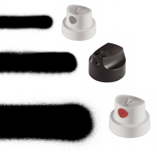 Pro Acrylic Spray Paint Assorted Caps (6pc) Pro Acrylic Spray Paint Assorted Caps (6pc)