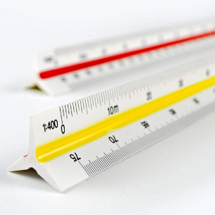 12" Triangular Scale Rule 12" Triangular Scale Rule