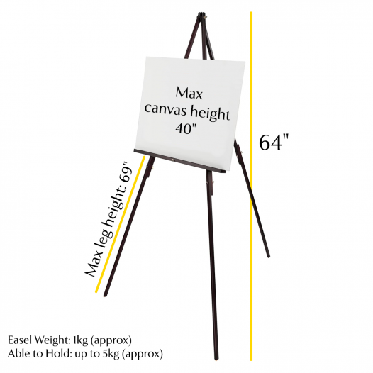 Marshall Black Display Easel Marshall Black Display Easel