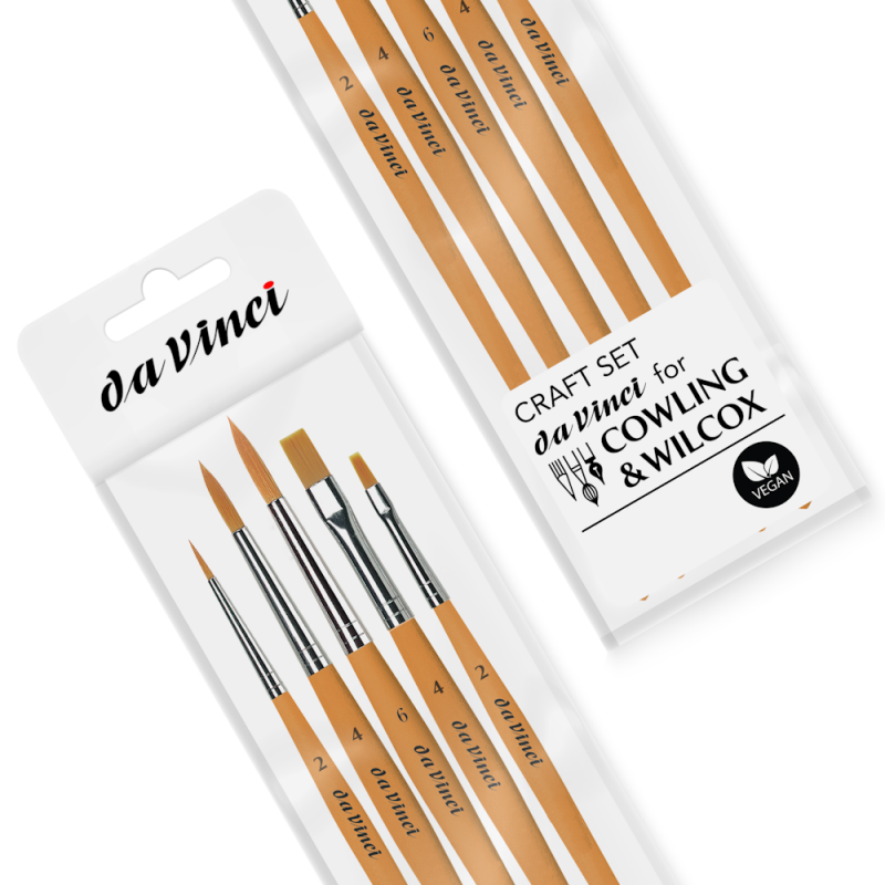 Exclusive Da Vinci Craft Brush Set
