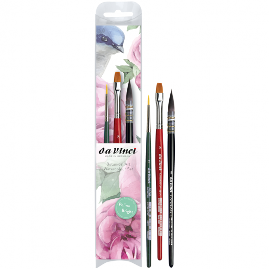 Botanical Watercolour Brush Set 4216 (3pc) Botanical Watercolour Brush Set 4216 (3pc)