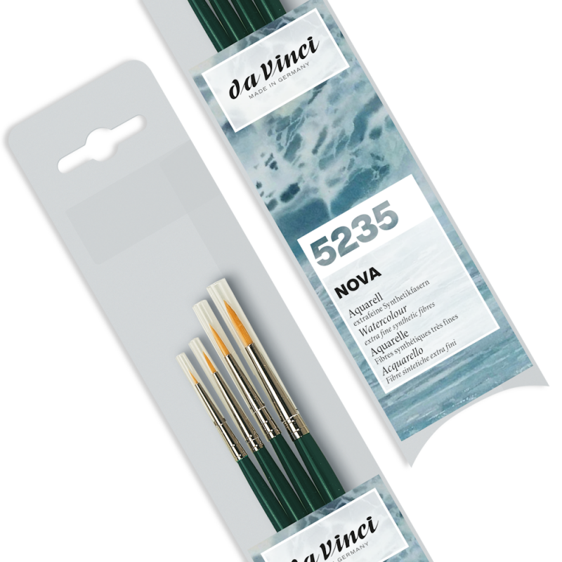 NOVA Watercolour Brush Set 5235 (4pc)