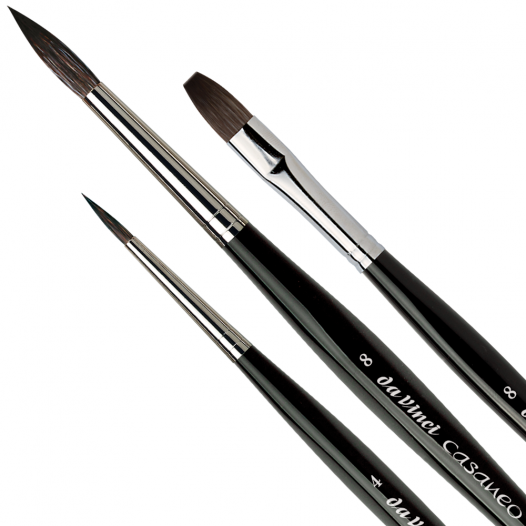 Casaneo Watercolour Brush Set 5386 (3pc) Casaneo Watercolour Brush Set 5386 (3pc)