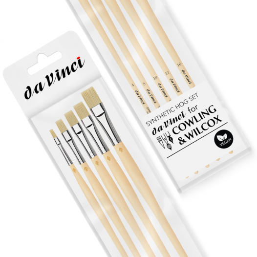 Exclusive Da Vinci Synthetic Hog Brush Set Exclusive Da Vinci Synthetic Hog Brush Set