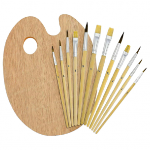 Brush & Palette Set (13pc) Brush & Palette Set (13pc)