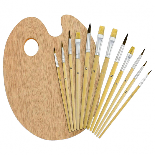 Brush & Palette Set (13pc) Brush & Palette Set (13pc)