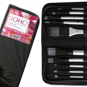 Soho Brush Wallet (10pc) Soho Brush Wallet (10pc)