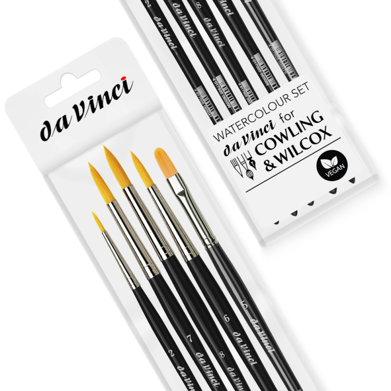 Exclusive Da Vinci Watercolour Brush Set
