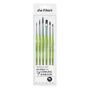 Exclusive Da Vinci Acrylic Brush Set Exclusive Da Vinci Acrylic Brush Set